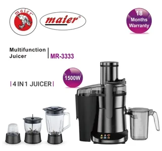 آبمیوه گیری 4 کاره  مایر مدل MR-3333