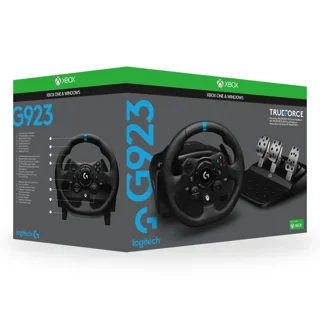 دسته فرمان و پدال بازی لاجیتک مدل G923 -مناسب XBOX -PC - سفارش اروپا