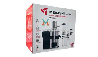 آبمیوه گیری/مخلوط کن ۴کاره مباشی مدل ME-JB2009