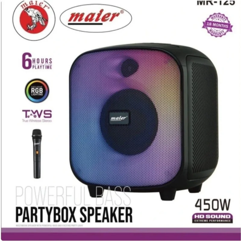 اسپیکر  پارتی باکس مایر مدل Maier MR-125