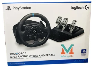 دسته فرمان و پدال بازی لاجیتک مدل G923 -مناسب PS4-PS5- PC- سفارش اروپا
