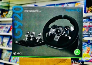 دسته فرمان و پدال بازی لاجیتک مدل G920 -مناسب XBOX -PC - سفارش اروپا